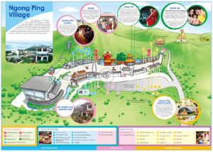 Ngong Ping Village Map