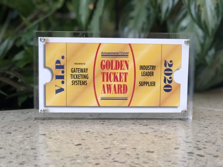 Gateway Ticketing Recognized with Golden Ticket Industry Leader Award
